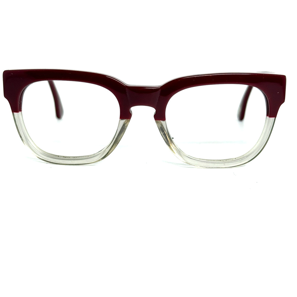 SEE 6978 clear glasses 51-21 140 FRAMES dark‎ burgundy Italy H18514